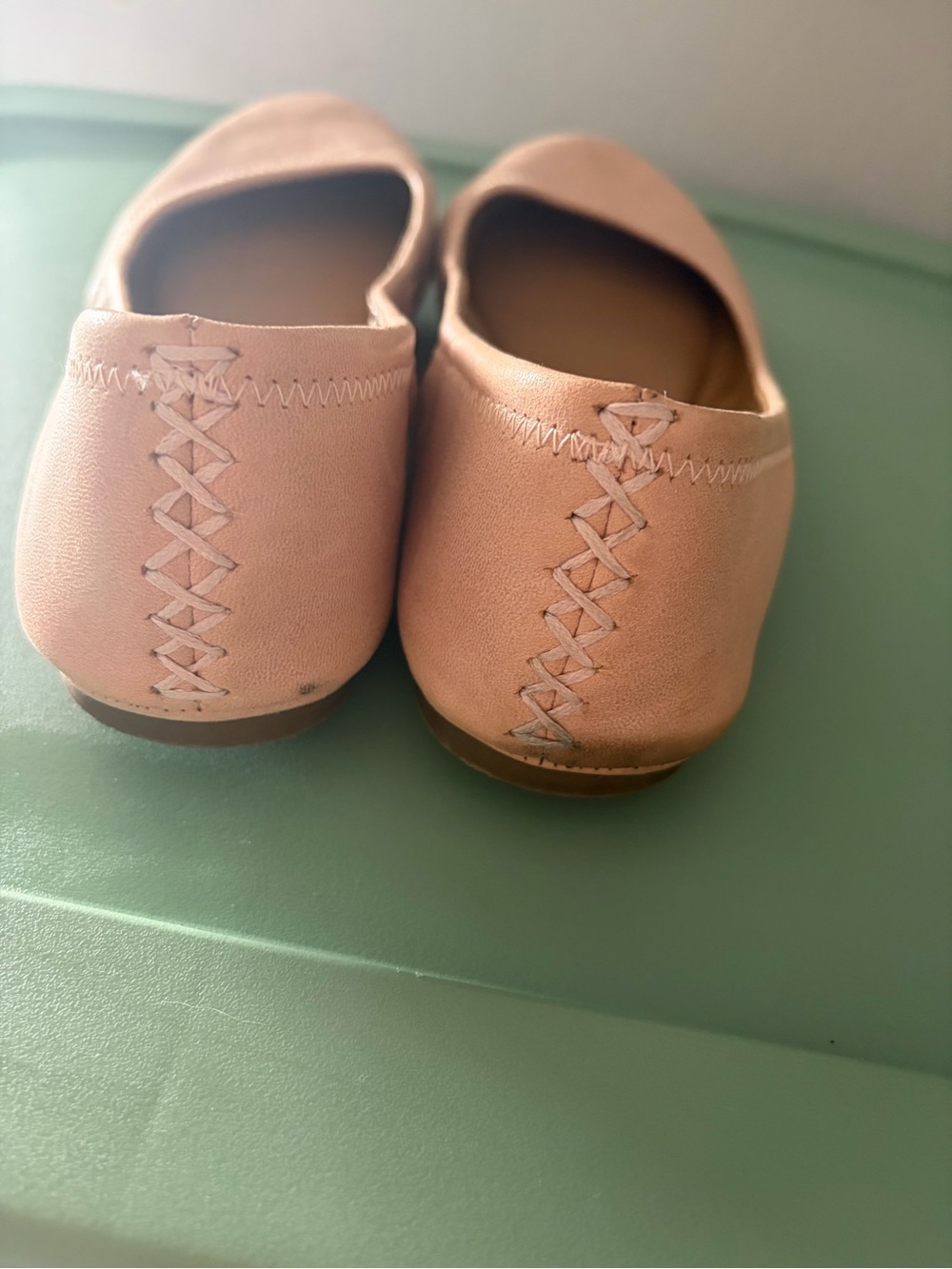 Lucky Brand Women’s Pink beige Ballet Flats - Picture 9 of 10